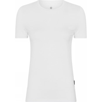 Se JBS of Denmark Bamboo Blend Slim Tee Hvid XX-Large Dame ved Timarco