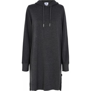 JBS of Denmark Bamboo Hoodie Dress Mørkgrå  Medium Dame