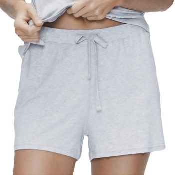 Se JBS of Denmark Bamboo Shorts Lysegrå Large Dame ved Timarco