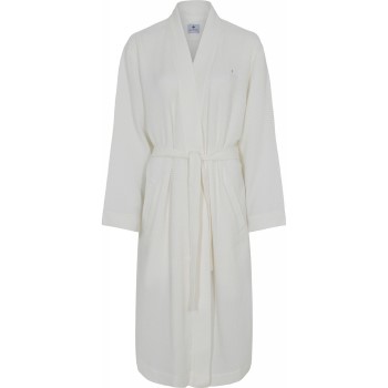 Se JBS of Denmark Bamboo Waffel Bathrobe Hvid Small Dame ved Timarco