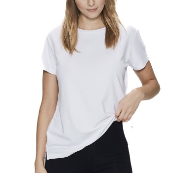 JBS of Denmark Basic Tee Bamboo Blend FSC Hvid X-Small Dame