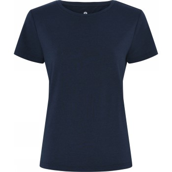 Se JBS of Denmark Basic Tee Bamboo Blend FSC Marineblå X-Small Dame ved Timarco