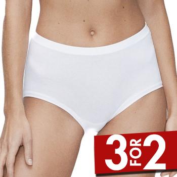 JBS of Denmark Trusser Organic Cotton Maxi Brief Hvid økologisk bomuld X-Large Dame