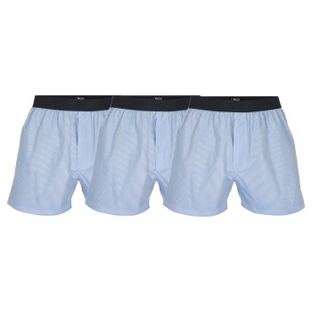 JBS 3P Organic Cotton Boxershorts Lyseblå økologisk bomuld Small Herre