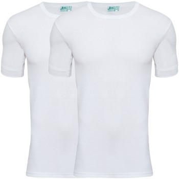 JBS 2P Organic Cotton T-Shirt Hvid økologisk bomuld Small Herre