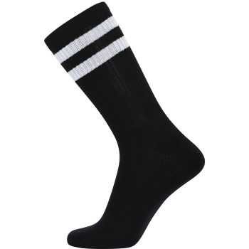 JBS Strømper Two-striped Socks Sort/Hvid Str 40/47 Herre