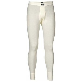 JBS Lange underbukser Wool Long Johns With Fly Creme uld X-Large Herre