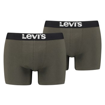 Levis 2P Base Boxer Khaki bomuld Medium Herre