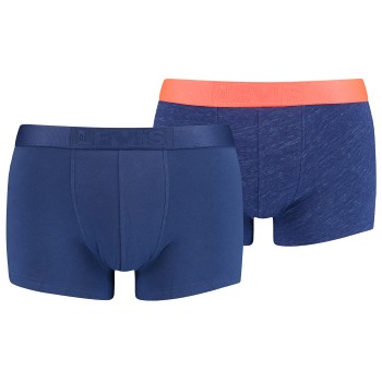 Levis 2P Base Seasonal Cotton Boxers Blå bomuld Medium Herre