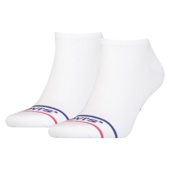 Levis Strømper 2P Organic Cotton Ankle Sock Hvid Str 35/38