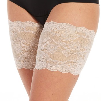 Magic Strømpebukser Be Sweet To Your Legs Lace Benhvid XX-Large Dame