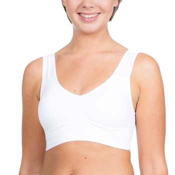 Magic Bh Comfort Bra Hvid nylon X-Large Dame