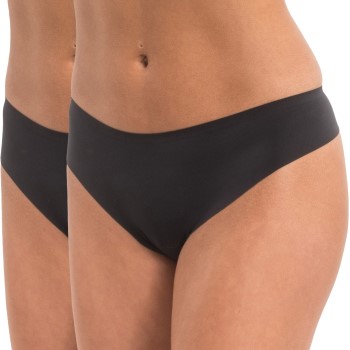 Magic Trusser 2P Dream Invisibles Thong Sort Medium Dame