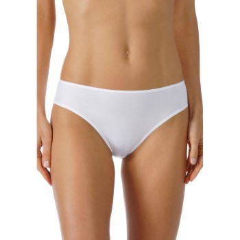 Mey Trusser Cotton Pure Jazz Briefs Hvid bomuld 38 Dame