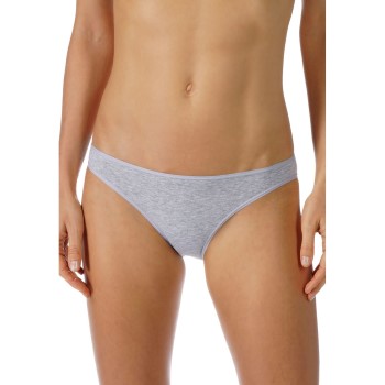 Mey Trusser Cotton Pure Mini Briefs Gråmelerad bomuld 40 Dame