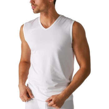 Se Mey Dry Cotton Muscle Shirt Hvid Small Herre ved Timarco