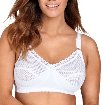 Miss Mary of Sweden Miss Mary Cotton Dots Soft Bra Bh Hvid I 85 Dame