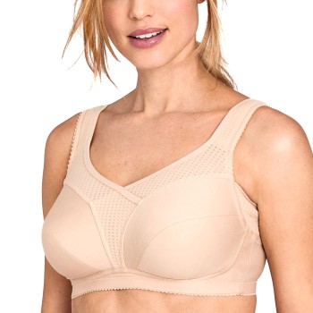 Miss Mary of Sweden Miss Mary Cotton Fresh Soft Bra Bh Beige D 100 Dame