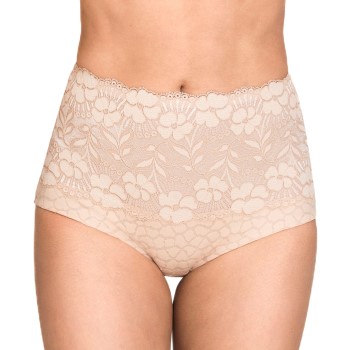 Miss Mary of Sweden Miss Mary Jacquard And Lace Girdle Trusser Beige 38 Dame