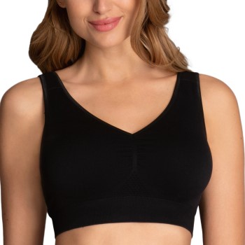 Anita Bh Lotta Bralette Sort nylon Large Dame