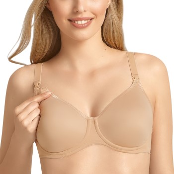 Anita Bh Microfiber Underwire Nursing Bra Beige C 70 Dame