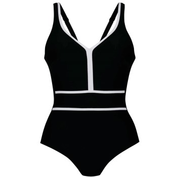 Anita Pure Graphics Swimsuit 7235 Sort D 38 Dame