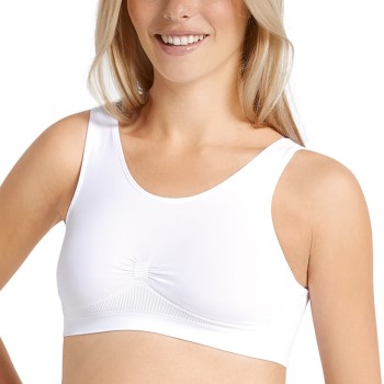 Anita Bh Seamless Wireless Pregnancy Bustiers Hvid polyamid Small Dame