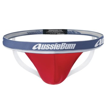 aussieBum AussieBum WJ Pro Jock Rød bomuld Large Herre