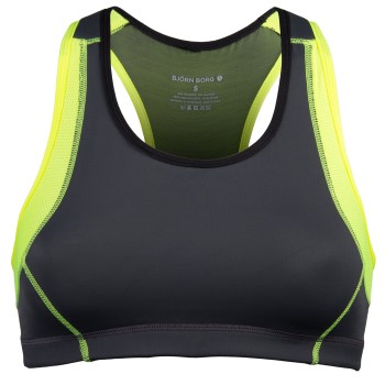 Björn Borg Bh Active Sport Top Grå/Gul X-Small Dame