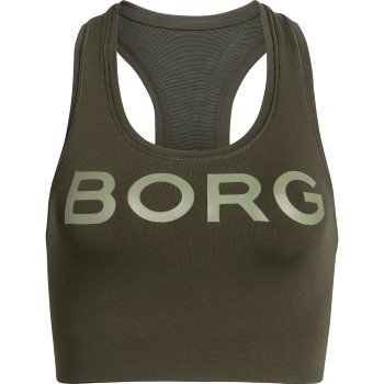 Björn Borg Bh Performance Soft Top Shelby Mørkgrøn  polyamid 38 Dame