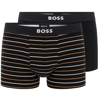 BOSS 2P Gift Trunk Sort bomuld Large Herre