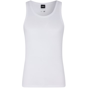 Se BOSS Original Tank Top Hvid bomuld Medium Herre ved Timarco