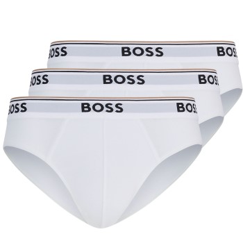 BOSS 3P Power Brief Hvid bomuld Medium Herre