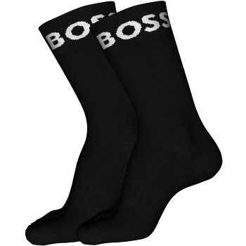 BOSS Strømper 2P RS Sport CC Socks Sort Str 43/46 Herre