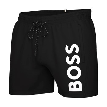 BOSS Badebukser Swimshorts Octopus Sort polyamid Small Herre