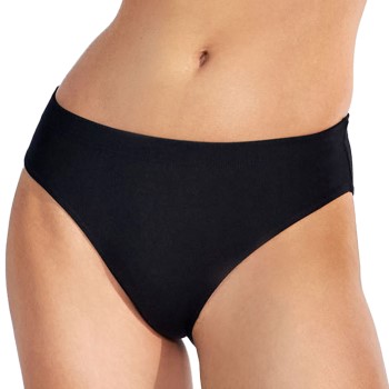 Bread & Boxers Bread and Boxers High Waist Brief Trusser Sort modal Large Dame