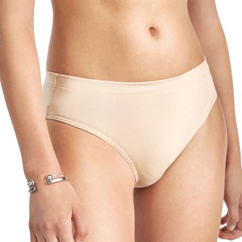 Bread & Boxers Bread and Boxers High Waist Brief Trusser Beige modal Small Dame