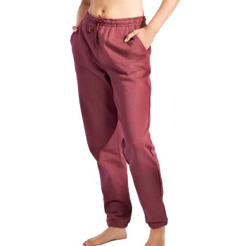 Bread & Boxers Bread and Boxers Organic Sweatpant Vinrød  økologisk bomuld Small Dame