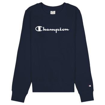 Champion American Classics Crewneck Sweatshirt W Marineblå Small Dame