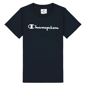 Se Champion American Classics Legacy Girls T-Shirt Marineblå bomuld Large Dame ved Timarco