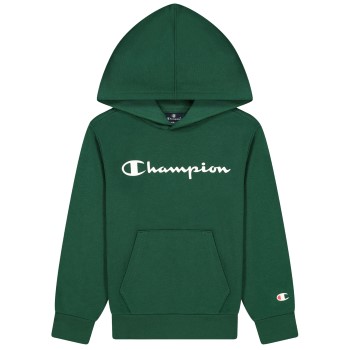 Champion Classics Hooded Sweatshirt For Boys Mørkgrøn  122-128