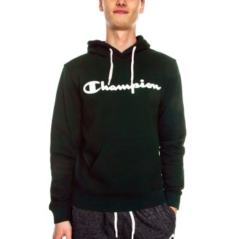 Se Champion Men Hooded Sweatshirt American Classic Mørkgrøn  Large Herre ved Timarco