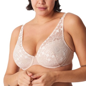 Chantelle Bh Day To Night Plunge T-Shirt Bra Beige nylon B 75 Dame