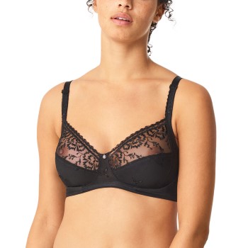 Chantelle Bh Every Curve Wirefree Bra Sort C 100 Dame