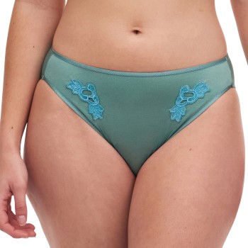 Chantelle Trusser Hedona Brief Turkise 40 Dame