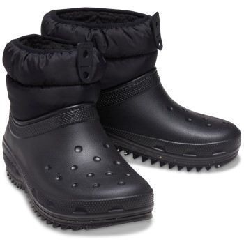 Crocs Classic Neo Puff Shorty Boot W Sort US W7 (EU 37-38) Dame