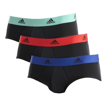 adidas 3P Active Flex Cotton Brief Flerfarvet bomuld Medium Herre