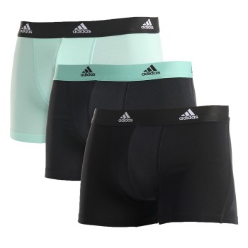 adidas 3P Active Flex Cotton Trunk Turkise bomuld Medium Herre