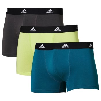 adidas 3P Active Flex Cotton Trunk Limegrøn bomuld XX-Large Herre