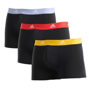 adidas 3P Active Flex Cotton Trunk Flerfarvet-2 bomuld Small Herre